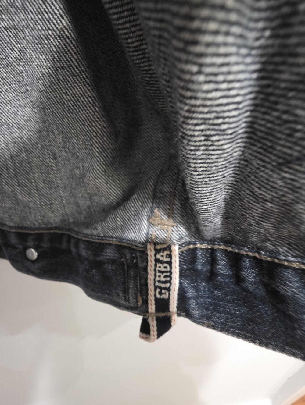 Vintage Marithé François Girbaud Dark Wash Denim Zip Jacket Men's XXXL 3XL 90s - Picture 9 of 12